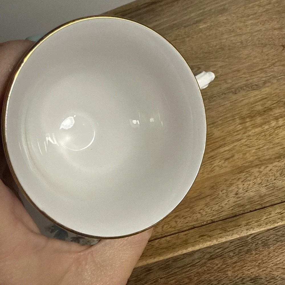 Vintage Royal Kent Tea Cup And Saucer